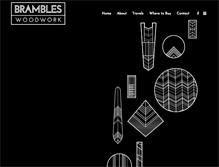 Tablet Screenshot of brambleswoodwork.com
